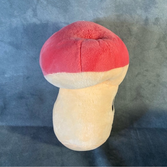 Mushroom Plush Duo Pink & Purple Hanging Display Happy Face Office Car Deco - Picture 3 of 13